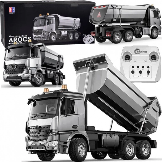 Mercedes-Benz Arocs RC metal tipvogn 1:20 med fjernbetjening
