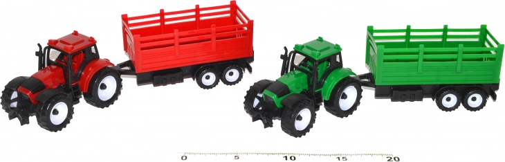 Traktor med trailer til børn