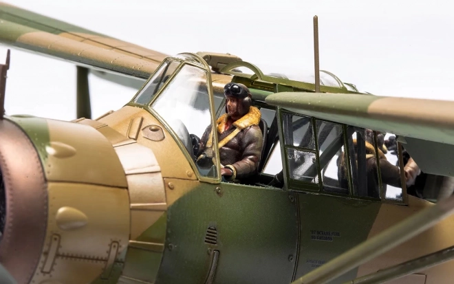 Model af flyvemaskine Westland Lysander Mk.I/Mk.III 1/48