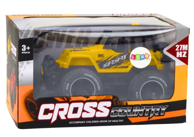 Race RC Terræn Bil 1:18 Gul