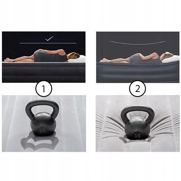 Oppustelig seng Dura-Beam Twin