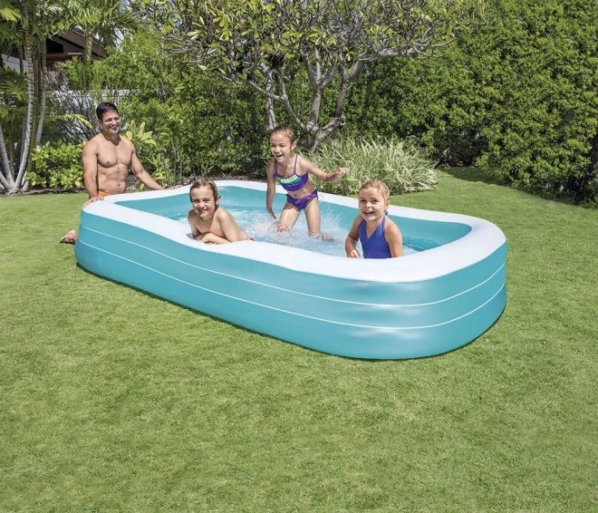 Familie oppustelig pool