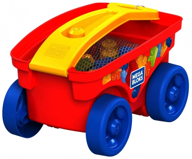 Klodser Mega Bloks i vogn
