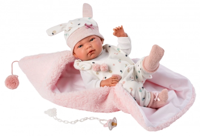 Llorens M738-86 tøj til dukke baby NEW BORN størrelse 40-42 cm