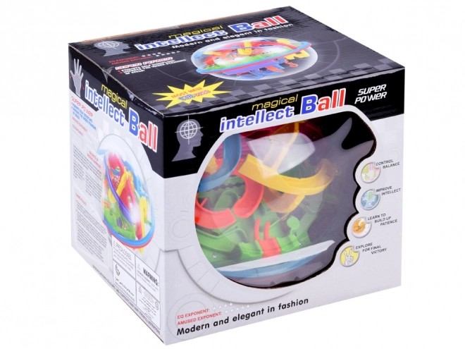 Stor intelligent 3D kugle labyrint