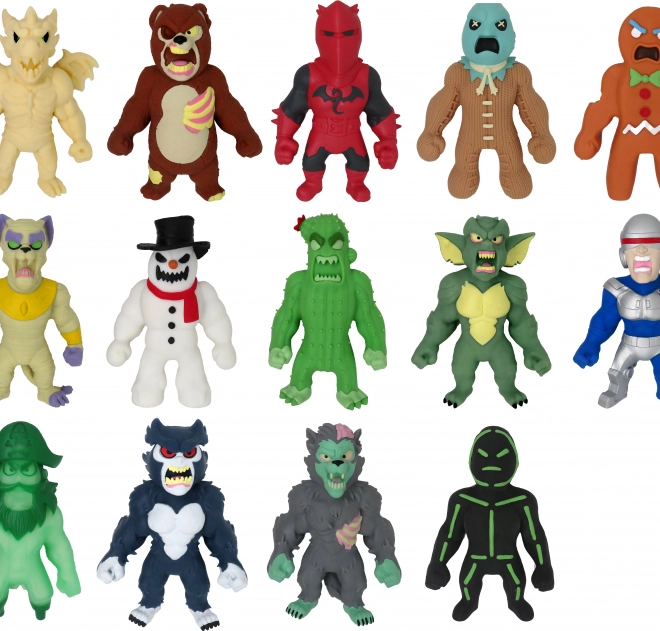 Flexi Monster serie 6 – strækbare uhyggelige figurer
