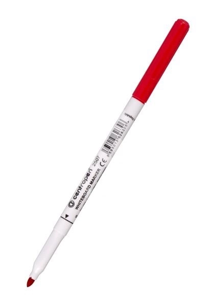 CENTROPEN Whiteboard Marker 2507 – červený