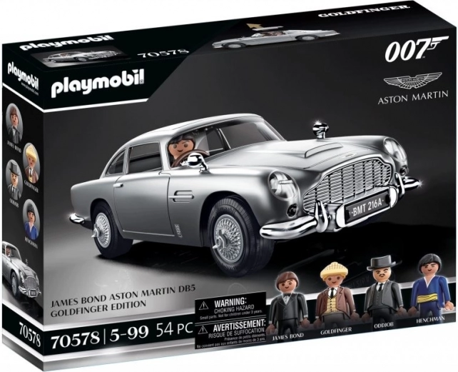 Sæt Aston Martin DB5 fra Goldfinger – James Bond
