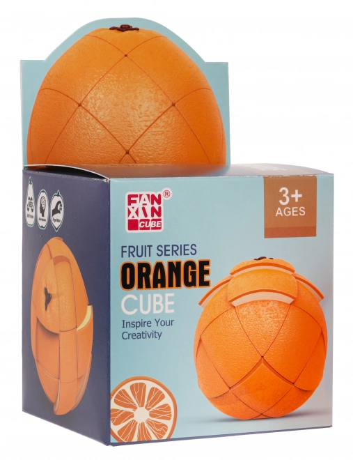 Puzzle kubus orange
