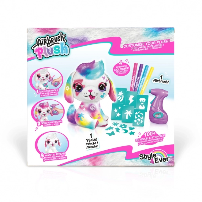 Airbrush studie - hundehvalp