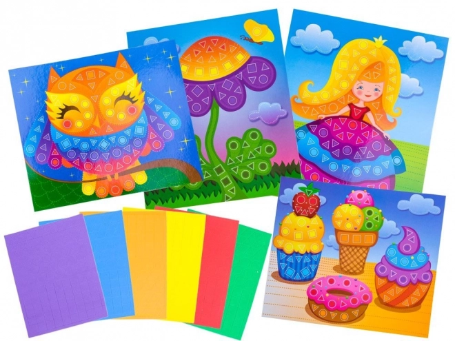 Kreativ skum mosaik Ugle – A
