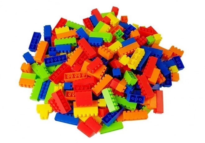 Byggeklodser i krukke Biler 35 cm 205 klodser