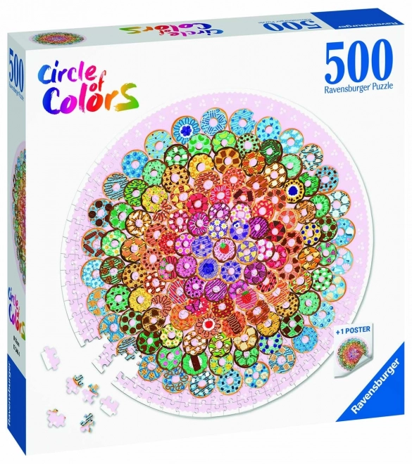 Puzzle Donuts 500 stk Ravensburger
