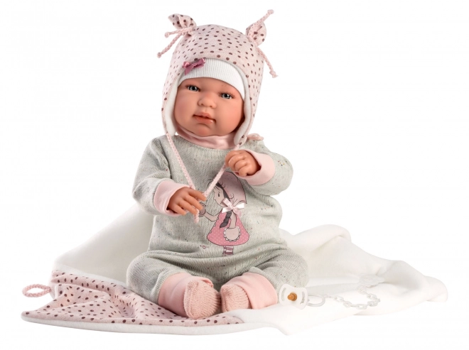 Llorens M844-60 tøj til babydukke NEW BORN størrelse 43-44 cm