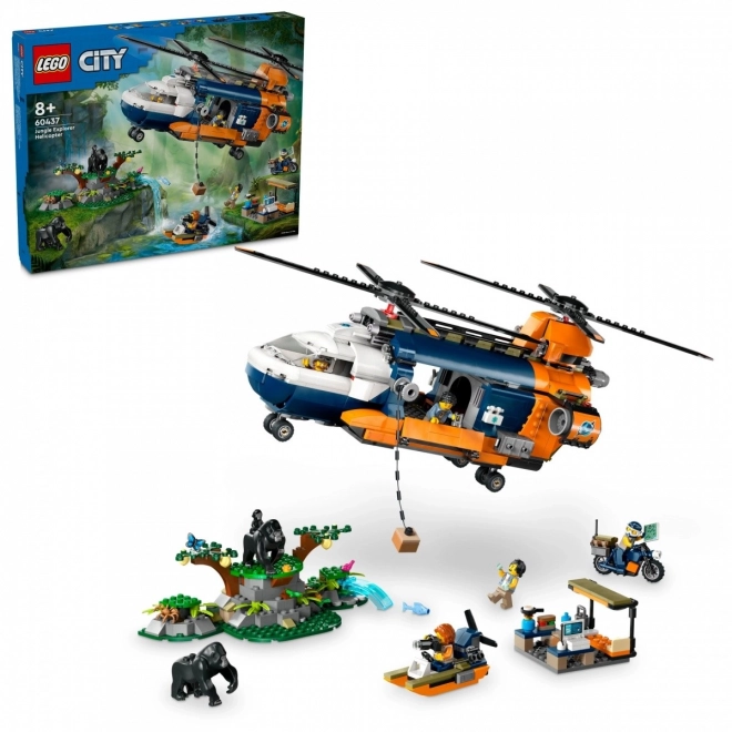 LEGO City 60437 Jungle Base Camp Heliudforskning