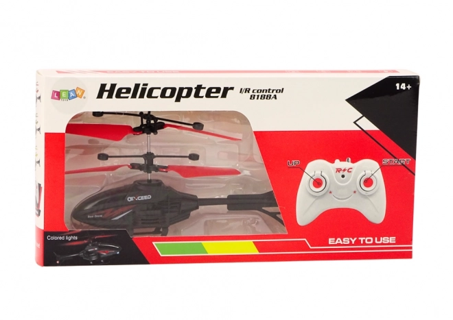 Fjernstyret RC gyro helikopter – rød
