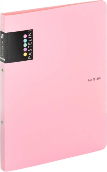 Pastelini ringbind A4 rosa
