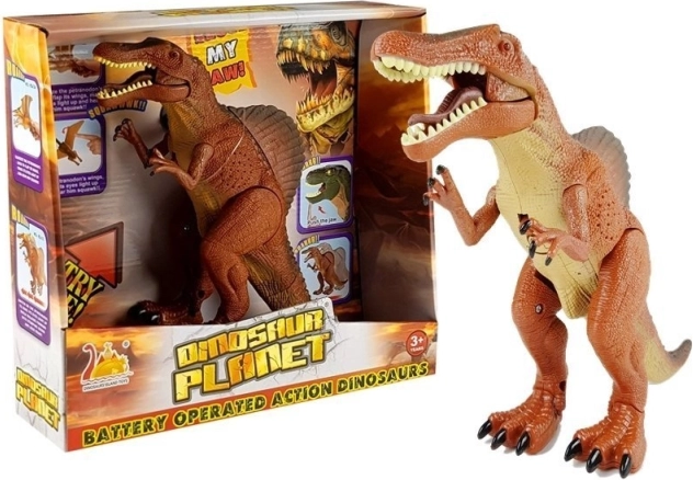 Stor batteridrevet dinosaur T-rex brøler