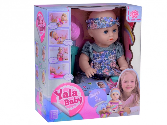 Samling af gummidukke baby
