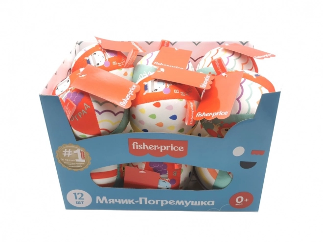 Stofbold med rangle Fisher-Price