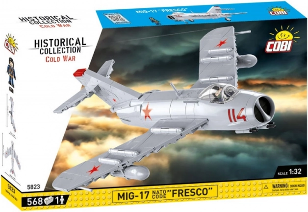 MiG-17 fra COBIs historiske kollektion model
