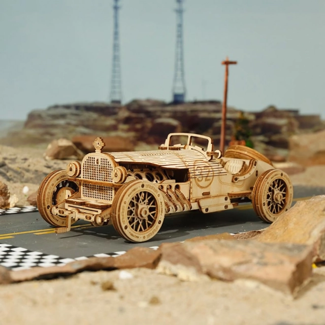 Racebil U-9 Grand Prix - 3D træ-byggekit