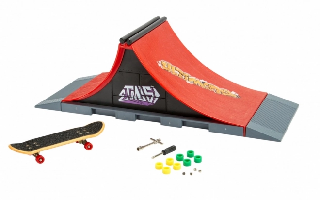 Mini skateboard sæt WOT med rampe Utlimate