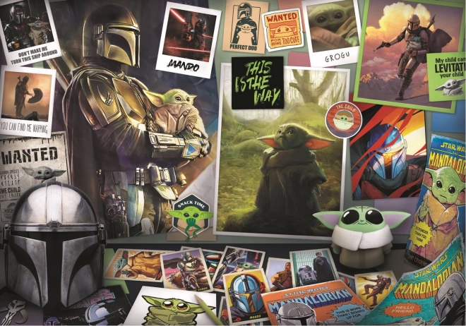 Puslespil 1000 stykker Grogu Mandalorian Kollektion