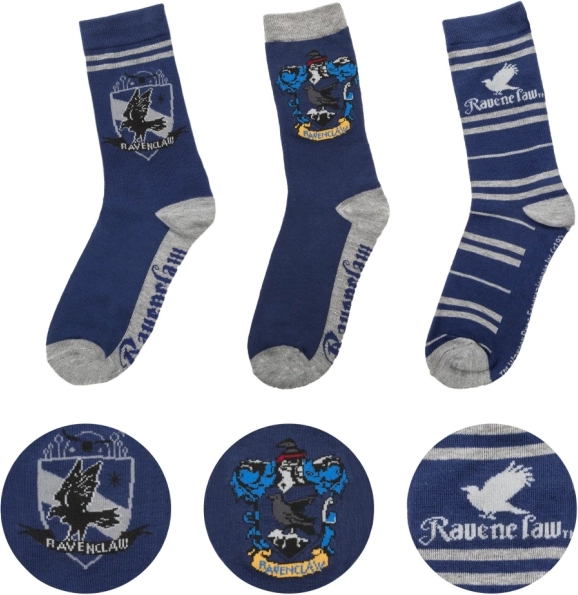 Sæt sokker Harry Potter - Ravenclaw