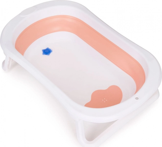 ECOTOYS Foldbar balje, lyserød