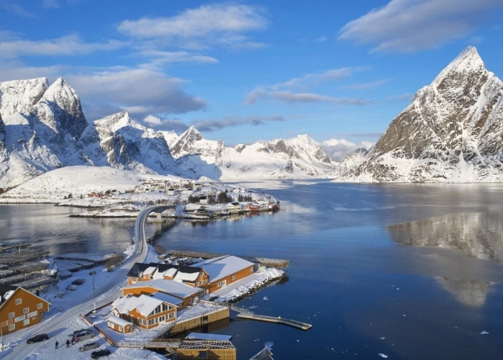 Puslespil Lofotfjorden 500 brikker BLUEBIRD
