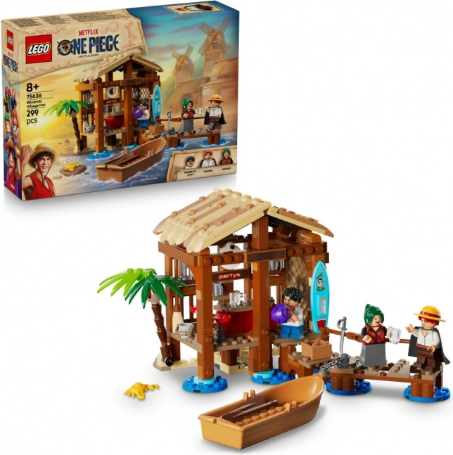 Byggesæt One Piece – hytte i Fuusha-landsbyen