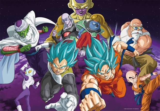 Puzzle 500 stykker Cubes Anime Dragon Ball