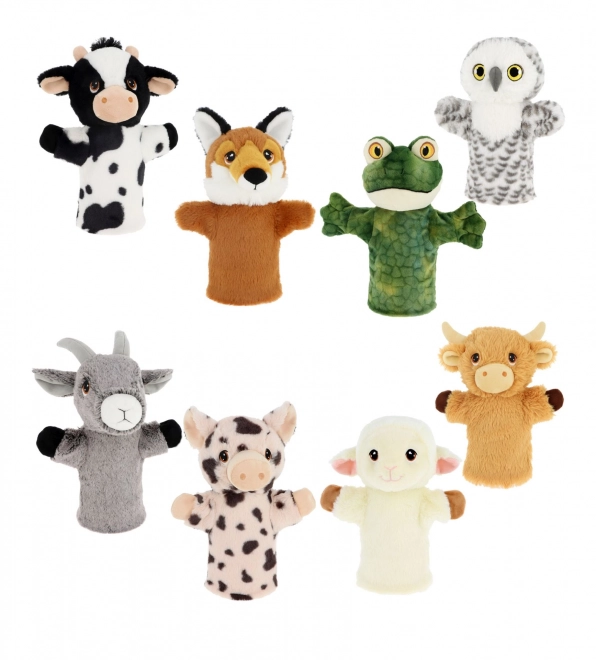 Keel Toys SE3077-1 Keeleco Koza - øko plys hånddukke 27 cm