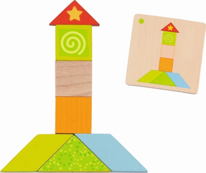 Goki Farverig Tangram