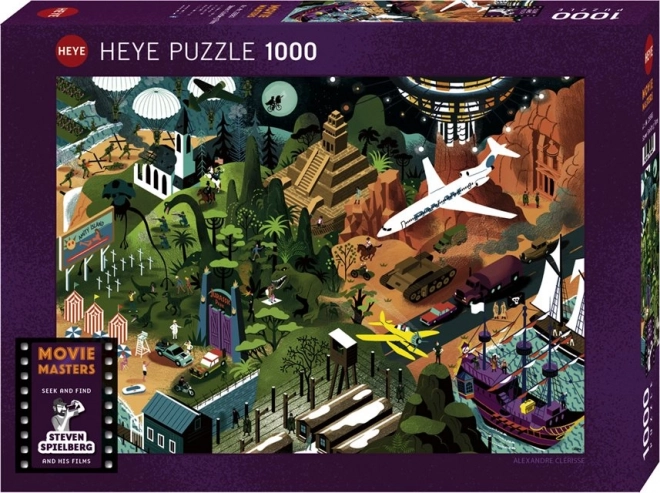 Heye puslespil Film Mestrene: film af Steven Spielberg 1000 brikker