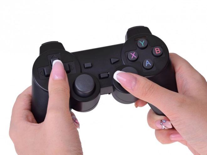 Retro spillekonsol med HDMI og 2 controllere