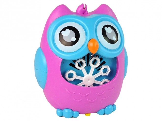 Sæbeboblemaskine Ugle Lyder Pink