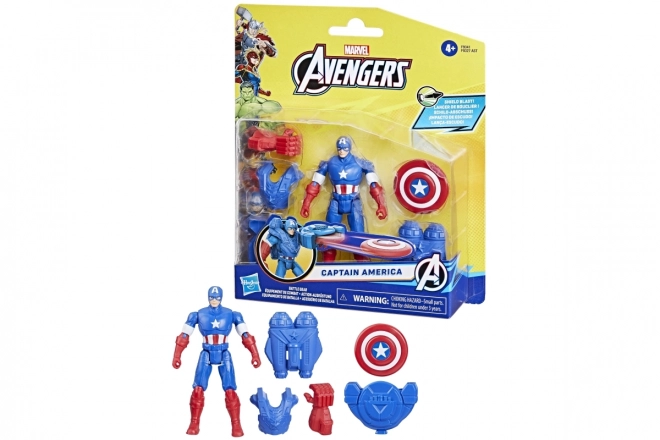 Avengers Figur, Kaptajn Amerika 10 cm