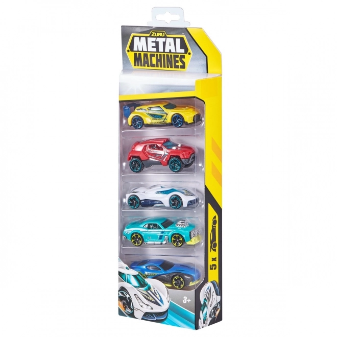 Biler ZURU Metal Machines 5-pak serie 2