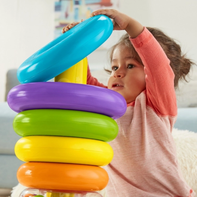 Stor pyramide af ringe fra Fisher-Price