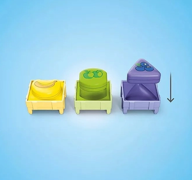 Sæt af figurer JUNIOR & Disney Mickey Mouse og frugtsortering