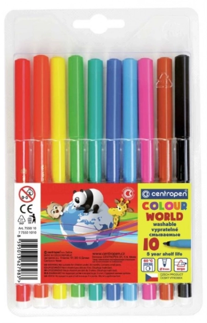CENTROPEN Tuscher 10 farver