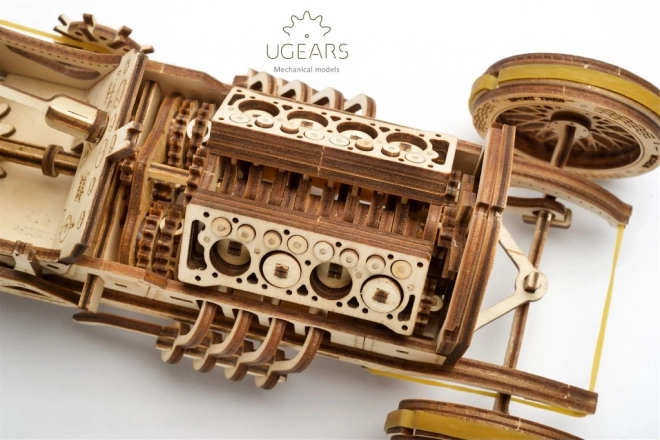 Ugears 3D puslespil - U9 Grand Prix bil 348 dele