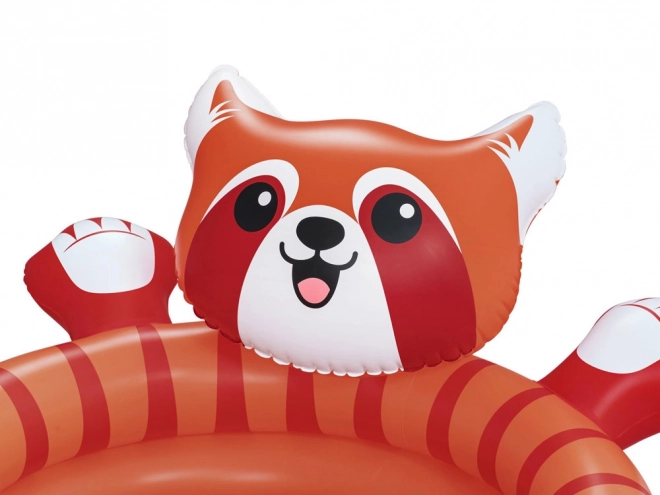 Tør pool rød panda med bolde fra Bestway