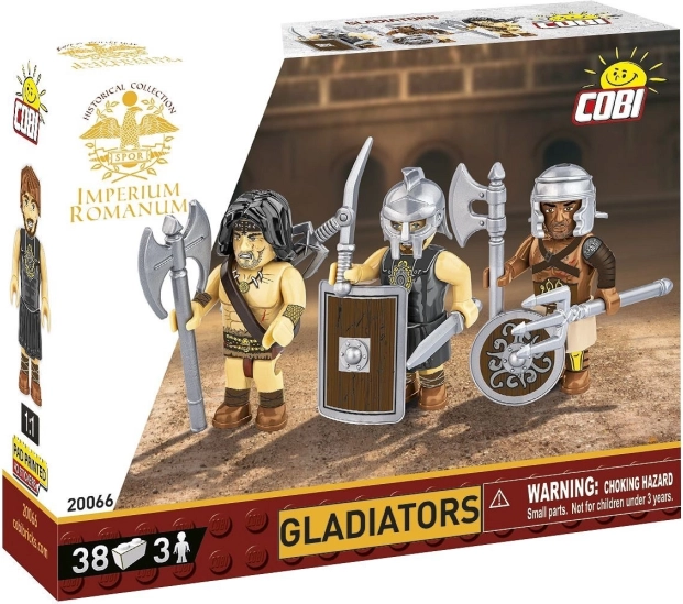 Byggeklodser Imperium Romanum - Gladiatorer 3 minifigurer