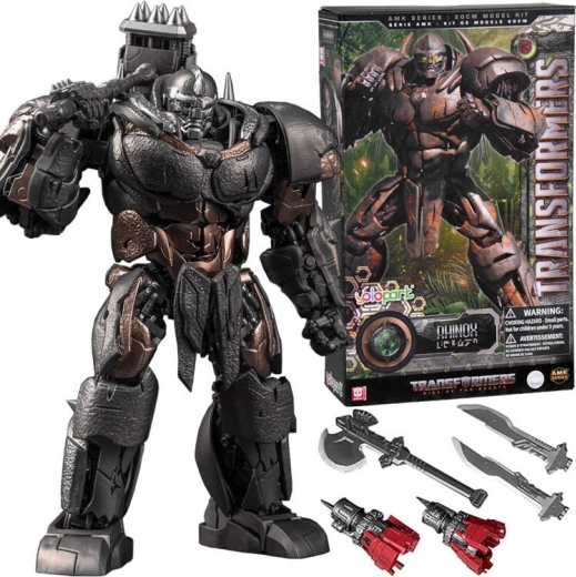 Transformers Rhinox actionfigur 20 cm AMK-serie med bonusbevæbning