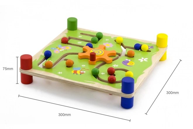 Viga Trop og Følg Montessori Træ Didaktisk Spil