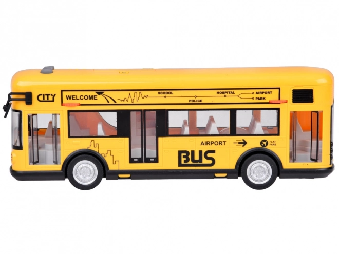 Gul festbus åbning døre lyde lys musik ZA5222