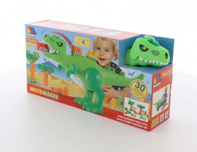 Byggesæt dinosaur - 30 dele
